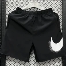 D660 NK Black Casual Short Pants