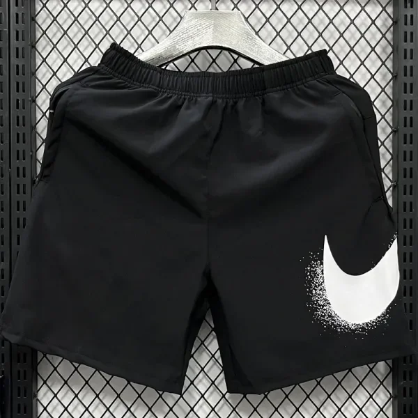 D660 NK Black Casual Short Pants