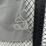 D701 AD Grey Casual short Pants