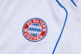 25-26 Bayern White Jacket Tracksuit #A2551