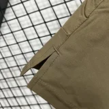 D985 NK Khaki Casual Short Pants
