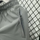 D701 AD Grey Casual short Pants