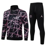 25-26 PSG Jordan Black lacket Tracksuit #A2556