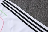 25-26 JUV White Half Pull Tracksuit #B2552(半拉链)