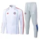 25-26 Bayern White Jacket Tracksuit #A2551