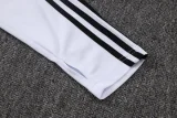 25-26 JUV White Half Pull Tracksuit #B2552(半拉链)