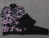 25-26 PSG Jordan Black lacket Tracksuit #A2556