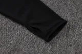 25-26 Bayern Black Half Pull Tracksuit #B2553(半拉链)