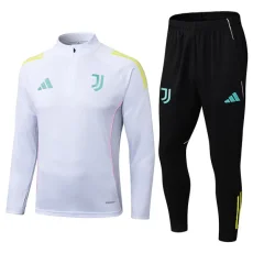 25-26 JUV White Half Pull Tracksuit (半拉链)
