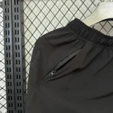 D703 NK Black Casual Short Pants