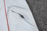 25-26 Bayern Light gray jacket Tracksuit #A2552