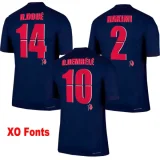 25-26 PSG Royal blue Special Edition Player Version Training shirts