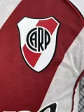 25-26 River Plate Home Long Sleeve Player Version Soccer Jersey (长袖球员)