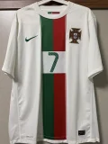 2010 Portugal Away Player Version 球员 Retro Soccer Jersey