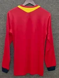 2013-2014 Spain Home Long Sleeve Retro Soccer Jersey (长袖)