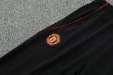 25-26 Man Utd White Half Pull Tracksuit (半拉链)