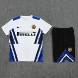25-26 INT White Training Short Suit