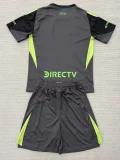 25-26 River Plate Black GoalKeeper Kids Soccer Jersey