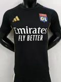 25-26 Lyon Black Player Version Training shirts