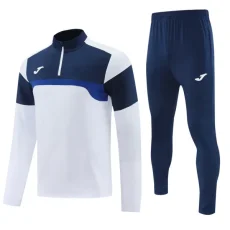2025 JOM White Half Pull Tracksuit #813(半拉链)