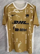 25-26 Pumas UNAM Yellow Training Shirts