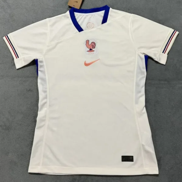 25-26 France Away Women Soccer Jersey (女)