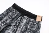 C2448 Jordan Black Casual Short Pants #蛇纹迷彩