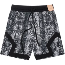 C2448 Jordan Black Casual Short Pants #蛇纹迷彩
