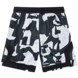 C2502 Jordan Black white Casual Short Pants #破冰斑白