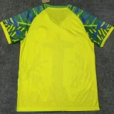 25-26 Brazil Yellow Green Special Edition Training shirts (黄袖口)