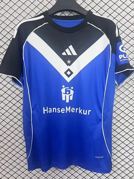 25-26 Hamburg SV Away Fans Soccer Jersey