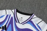 25-26 RMA White blue Training Short Suit