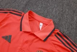 25-26 Bayern Orange Polo Tracksuit #C2545