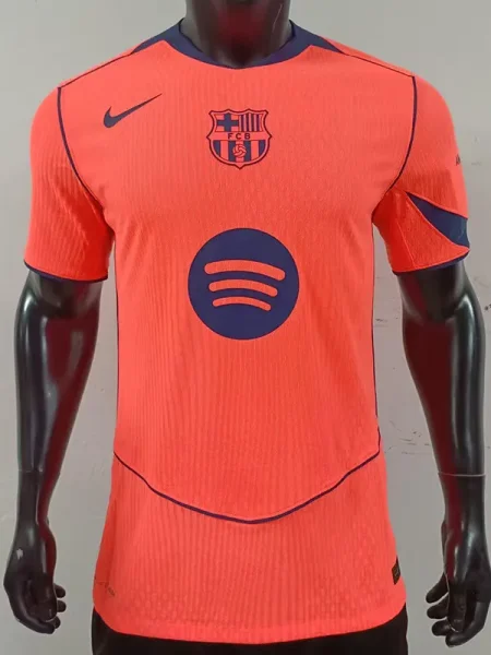 25-26 BAR Third Player Version Soccer Jersey