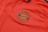 25-26 Bayern Orange Polo Tracksuit #C2545