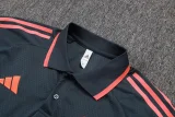 25-26 Bayern Dark gray Polo Tracksuit #C2544