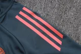 25-26 Bayern Dark gray Jacket Tracksuit #A2563