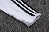 25-26 Germany White Half Pull Tracksuit #B2560(半拉链)