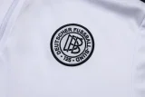 25-26 Germany White Half Pull Tracksuit #B2560(半拉链)