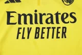 25-26 RMA Yellow Half Pull Tracksuit #B2559(半拉链)