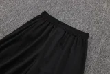 25-26 JUV Black Half Pull Tracksuit #B2557(半拉链)