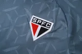 2025-26 Sao Paulo Grey Training Short Suit #D25118