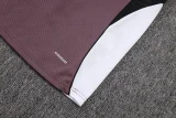 2025-26 Man Utd Grey purple Training Short Suit #D25126