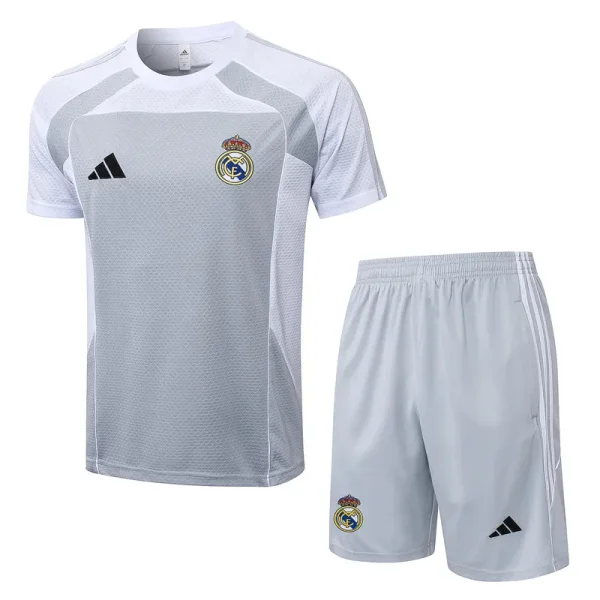 2025-26 RMA Grey white Training Short Suit #D25133