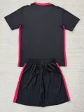 25-26 Sunderland Black GoalKeeper Kids Soccer Jersey