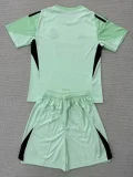 25-26 RMA Green GoalKeeper Kids Soccer Jersey