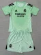 25-26 RMA Green GoalKeeper Kids Soccer Jersey