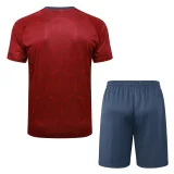 2025-26 Sao Paulo Red Training Short Suit #D25129
