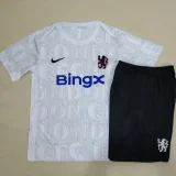 2025-26 CHE White Training Short Suit #D25120