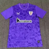 25-26 Bilbao Purple Goalkeeper Fans Soccer Jersey